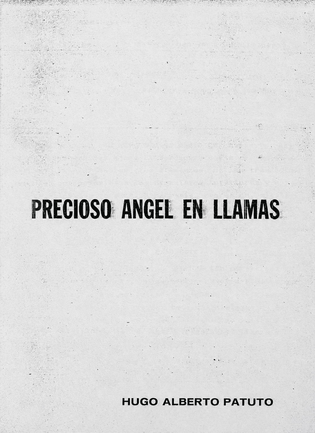 Portada de Precioso ángel en llamas